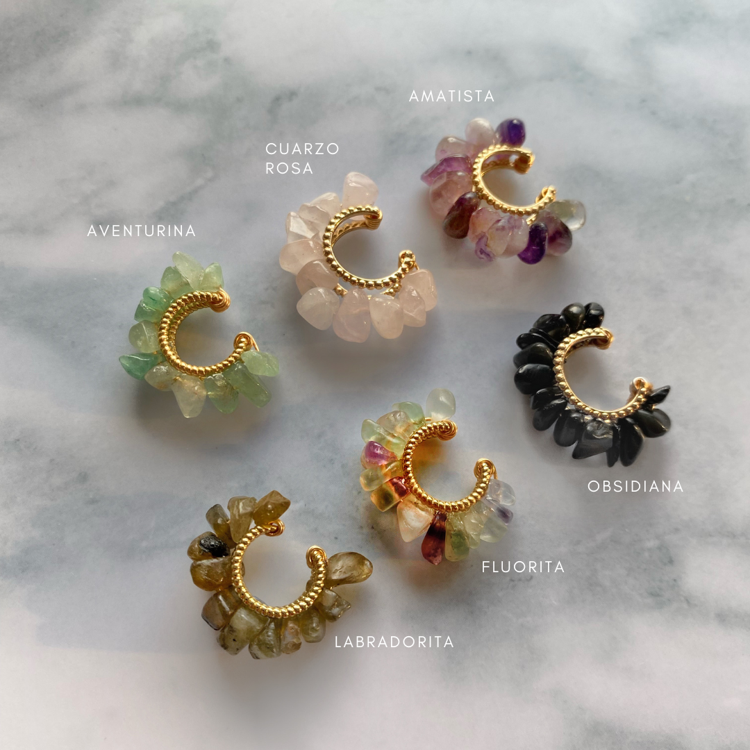 Earcuffs Cuarzo - Imagen 3