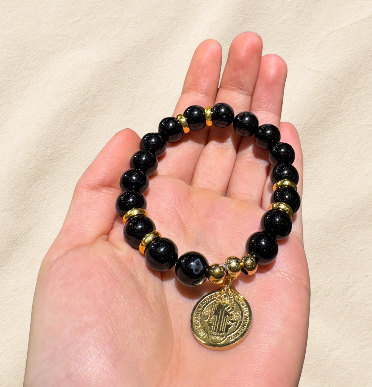 Pulsera San Benito Esferas - Imagen 8