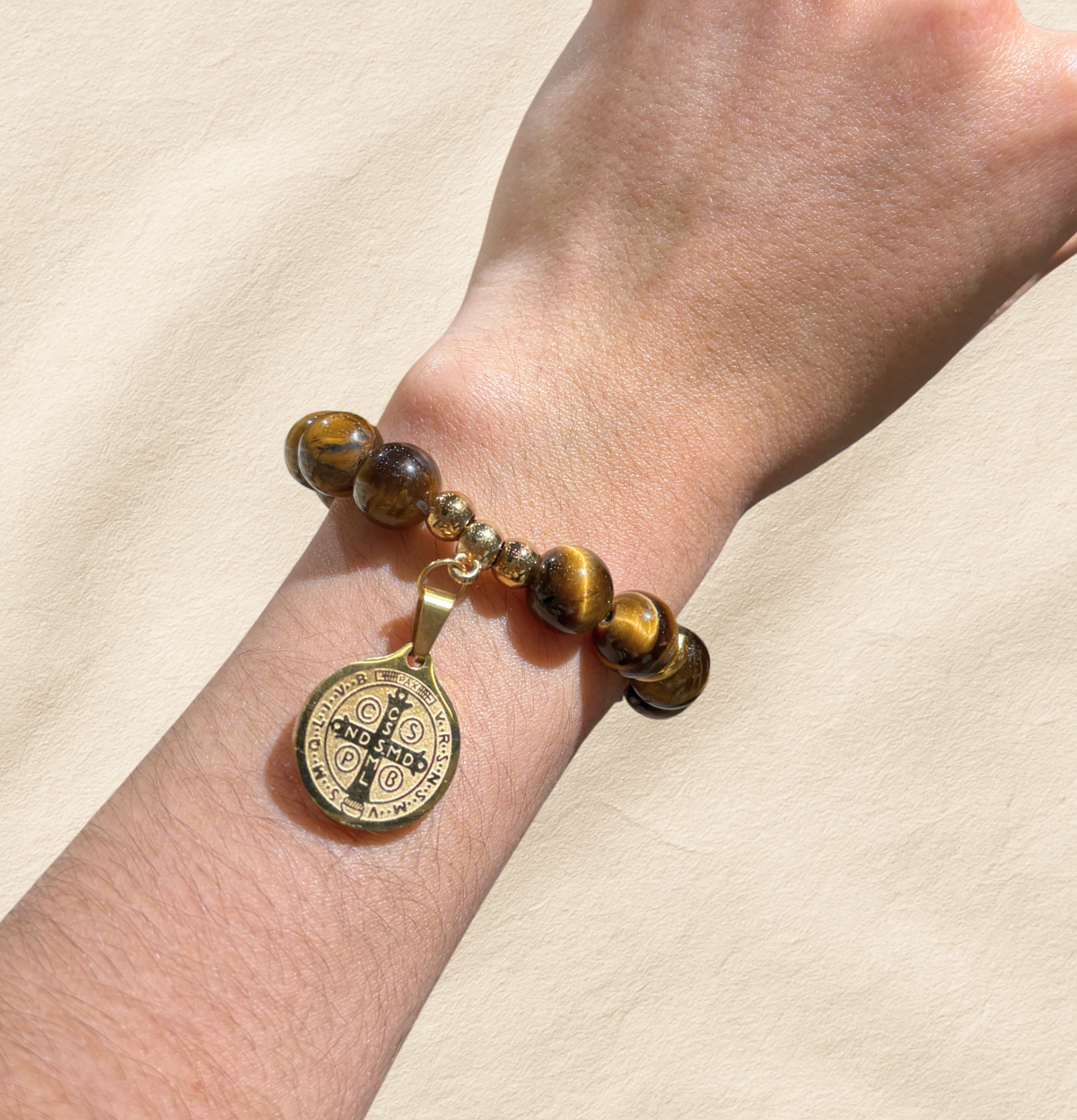 Pulsera San Benito Esferas - Imagen 7
