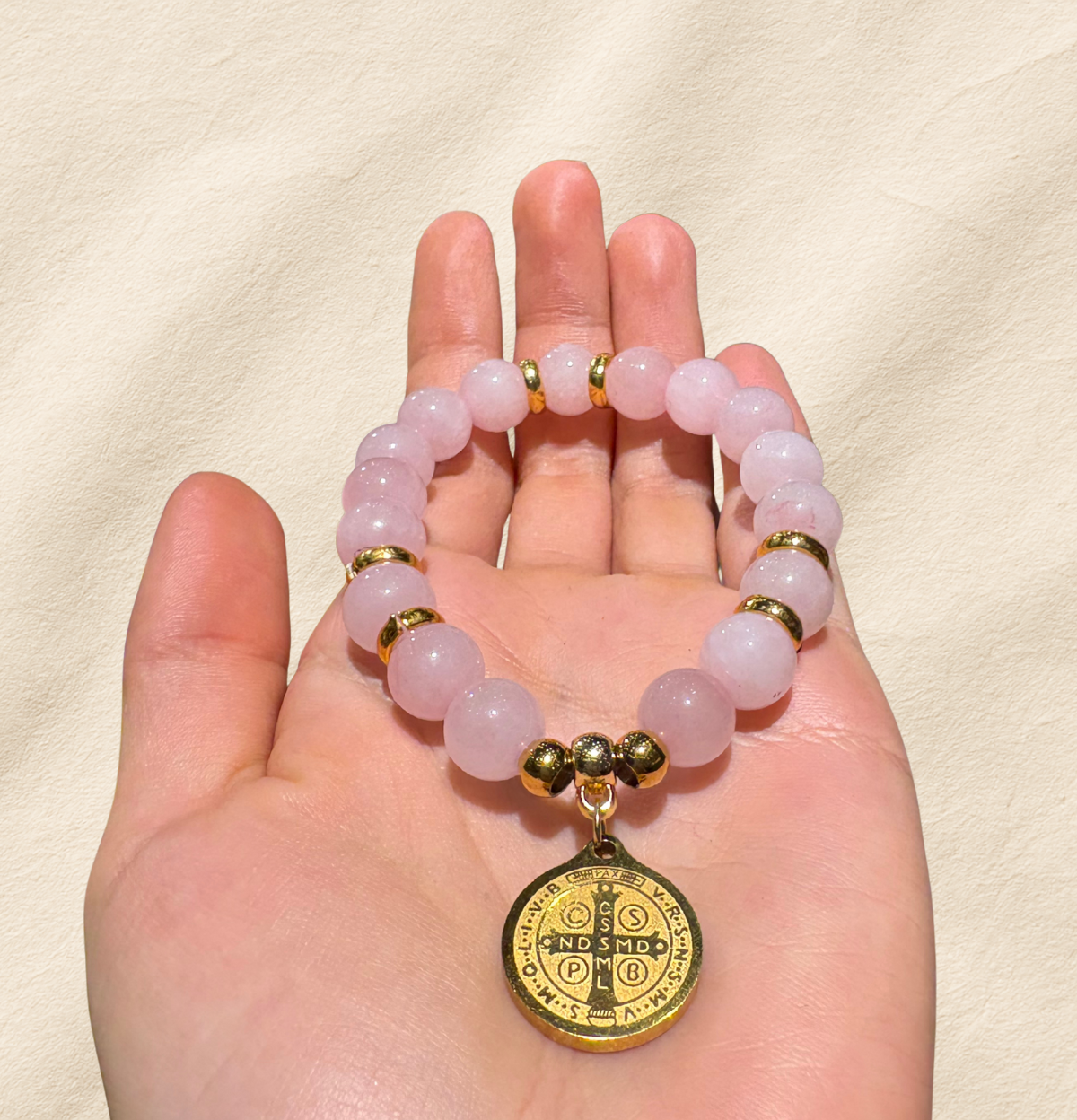 Pulsera San Benito Esferas - Imagen 2